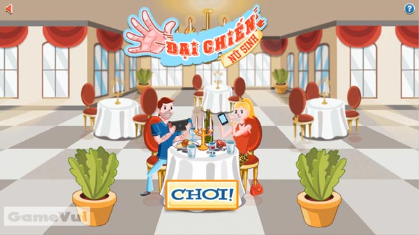 Chơi game Đại chiến nữ sinh - GameVui