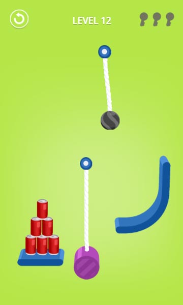 Chơi game Cắt dây thừng - GameVui