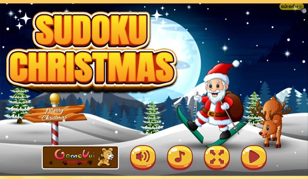 Chơi game Sudoku 2 - Noel giáng sinh
