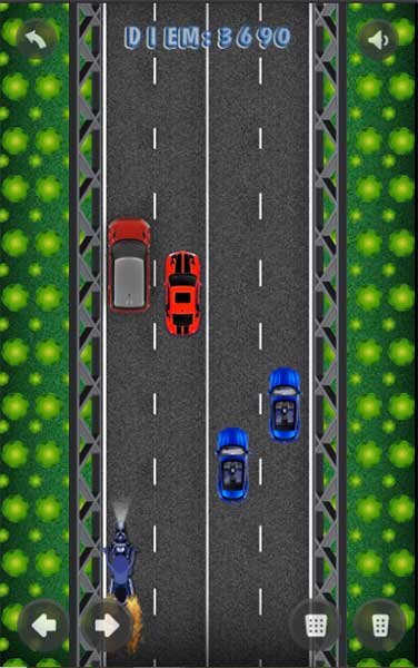 Tránh đụng phải ô tô cùng chiều