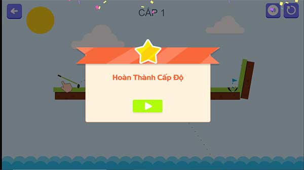 Hoàn thành cấp độ