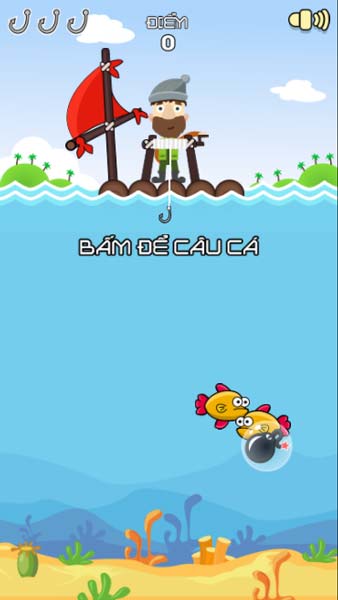 Thả mồi câu chính xác để câu cá