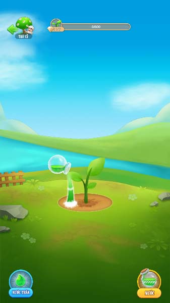 Tưới nước thần để nuôi dưỡng cây thần kỳ