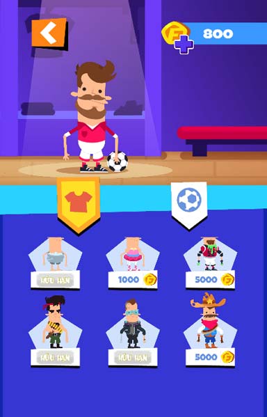 Các skin nhân vật trong Shop cửa hàng