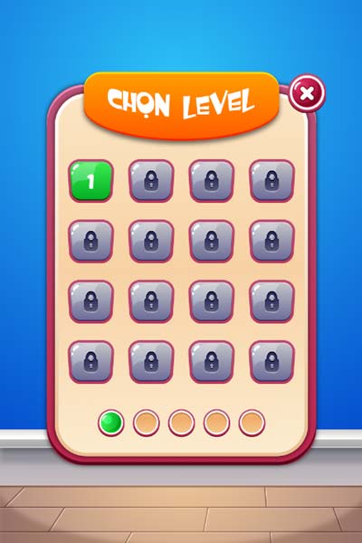 Chọn level thử thách