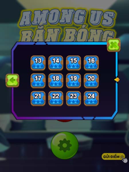 Chọn level để thử thách