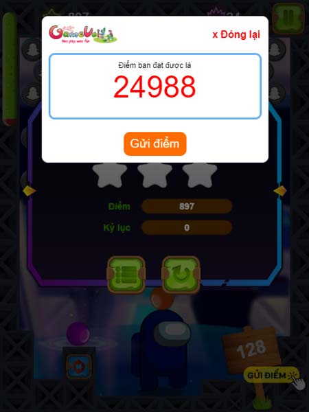 Gửi điểm cao kỷ lục