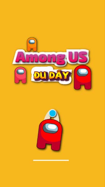 Chơi game Among Us đu dây - GameVui