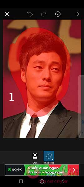 Bôi đỏ phần muốn giữ lại