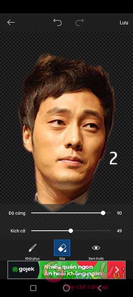 Xóa phần thừa muốn giữ lại