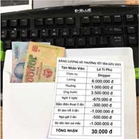 Mẹo chế ảnh tiền thưởng Tết hài hước, dí dỏm