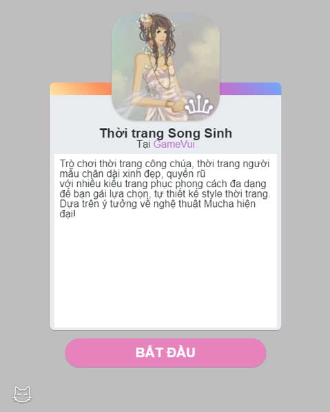 Chơi game Thời trang Song sinh - GameVui