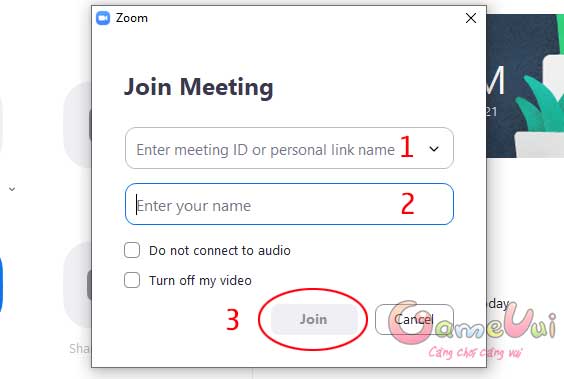 Điền ID phòng học