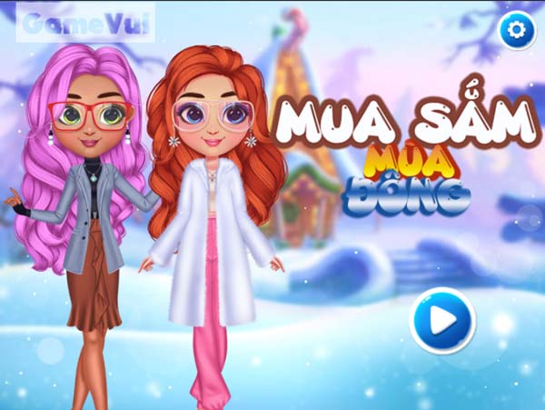 Chơi game Mua sắm mùa đông - GameVui
