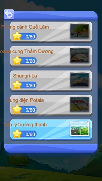 Các level thử thách