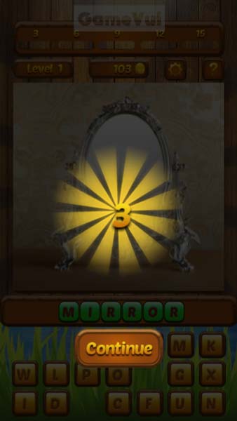 Đáp án chính xác sẽ hiện màu xanh