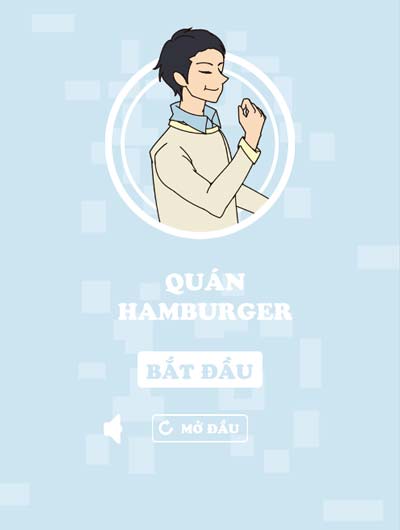 Chơi game Quán Hamburger - GameVui