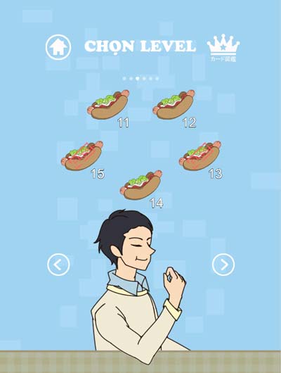 Các level thử thách