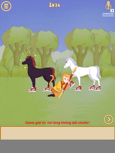 Giúp Đại Thánh tìm lại gậy như ý