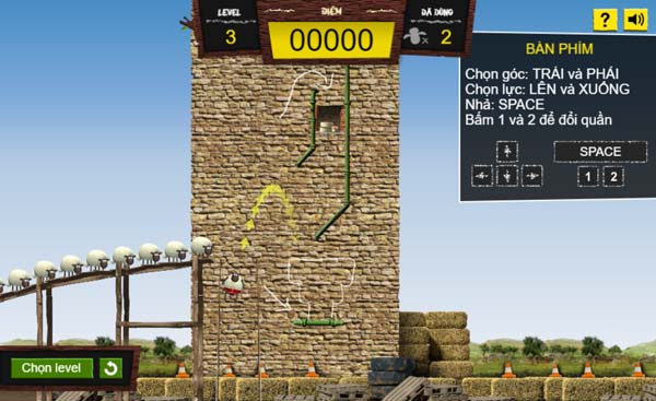 Màn hình chơi game