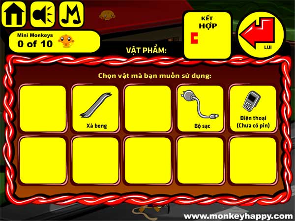 Các vật thu được