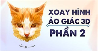 Xoay hình ảo giác 3D - phần 2