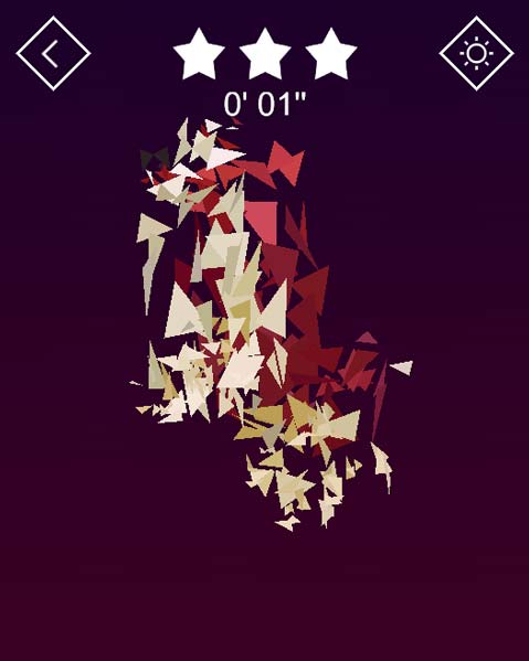 Hoàn thành sớm sẽ đạt 3 sao