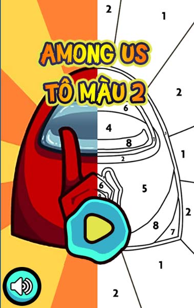 Chơi game Among Us tô màu 2 - GameVui