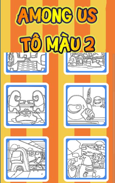 Chọn ảnh Among Us mẫu
