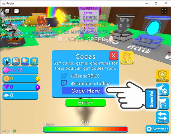 Nhìn thấy dòng Code Here