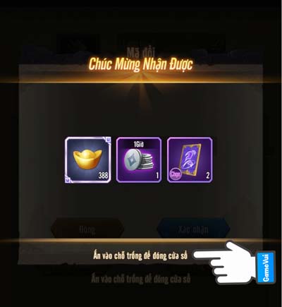 Kiểm tra phần thưởng