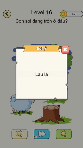 Nếu khó khăn thì mua gợi ý với giá 500 xu