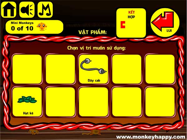 Vật phẩm đã thu được