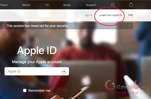 Create Your Apple ID