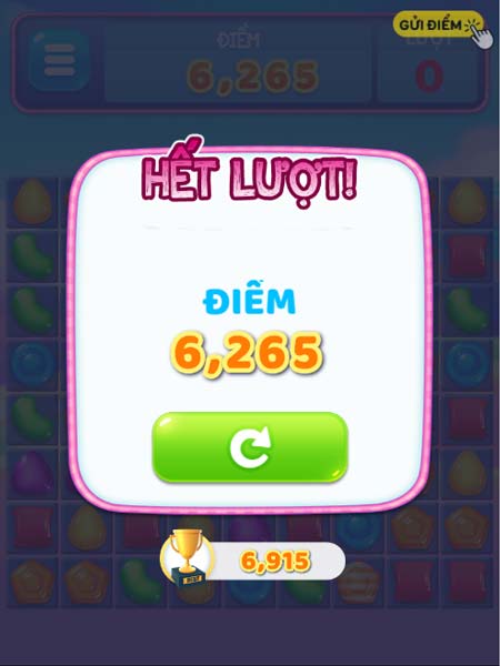 Đạt số điểm cao kỷ lục