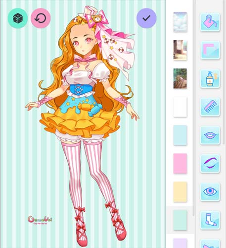 Phong cách bạn gái anime dễ thương