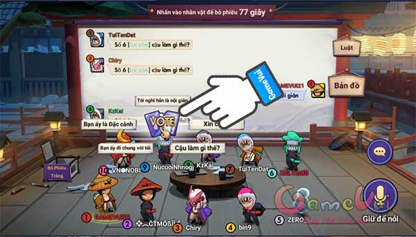 Bỏ phiếu tìm kẻ nội gián