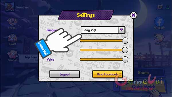 Đổi sang tiếng Việt