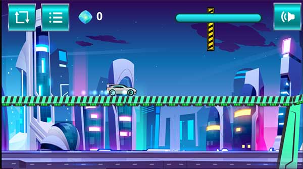 Điều khiển xe về đích