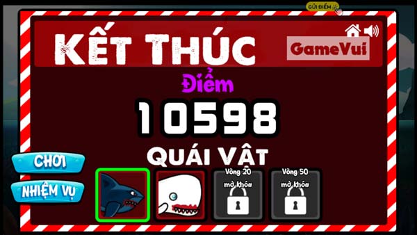 Mở khóa thêm các quái vật biển sâu khác