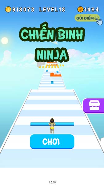 Chơi game Chiến binh Ninja - GameVui