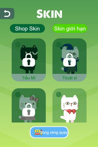 Các loại trang phục Skin