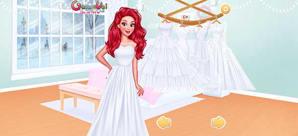 Chọn trang phục cho cô dâu