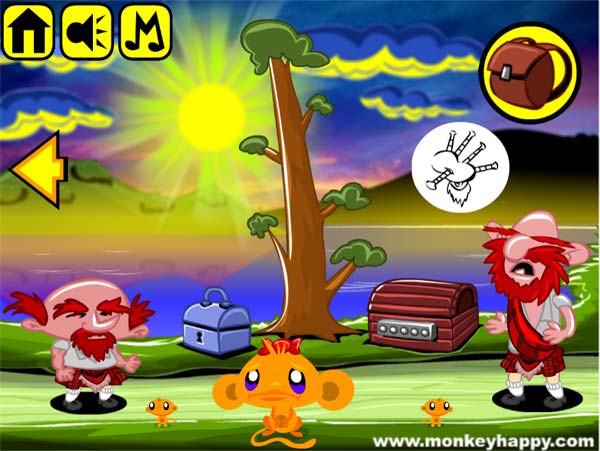 Chơi game Chú khỉ buồn 517 - GameVui
