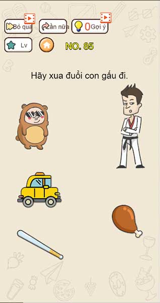 Hãy xua đuổi con gấu