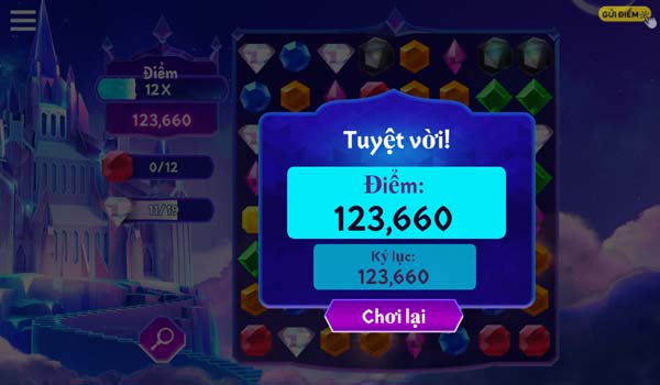 Số điểm cao kỷ lục