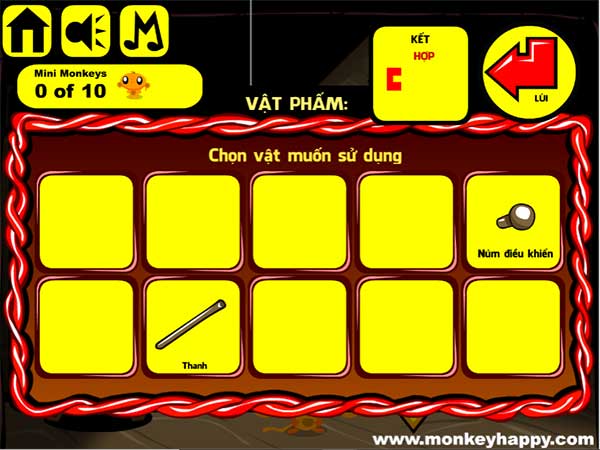 Các vật thu được