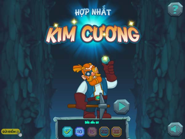 Chơi game Hợp nhất kim cương - GameVui