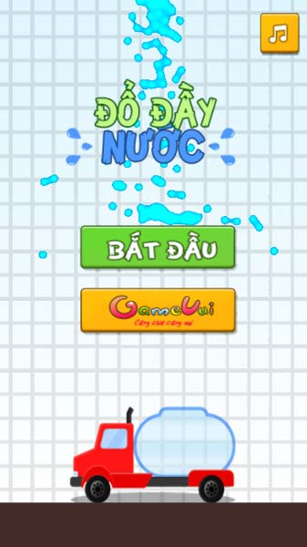 Chơi game Đổ đầy nước - GameVui