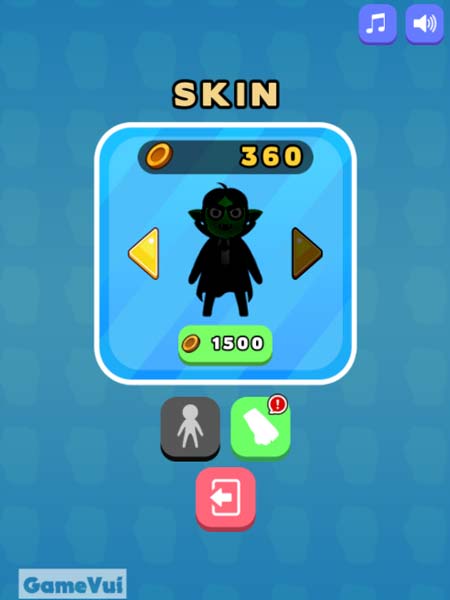 Các skin trong shop